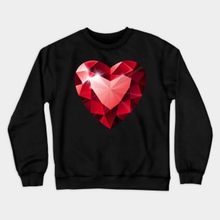 I want to be your precious heart of diamond Crewneck Sweatshirt